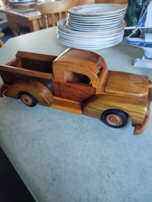 LOVELY Handmade chevrolet wooden pickup TRUCK made of Poplar woods
