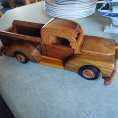 LOVELY Handmade chevrolet wooden pickup TRUCK made of Poplar woods
