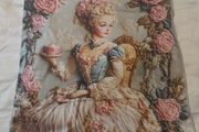 Vintage style cushion cover