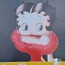 Betty boop parfum aluminium sign 16" x 12" in like new condition Image 5