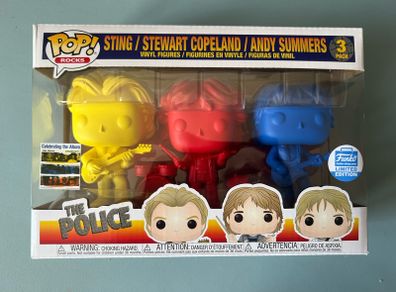 Funko Pop - The Police 3 Pack - Rocks Music - Vinyl Action Figure