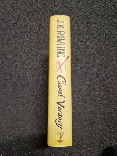 the casual vacancy by jk rowling