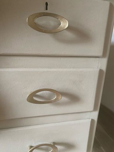 Beautiful Midcentury white desk