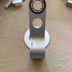 dyson hairdryer stand, silver, as new
