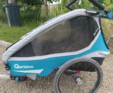 Qeridoo Kidgoo2 bike trailer