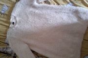 Cream fluffy cosy jumper