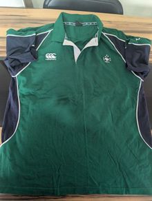 Vintage Ireland Rugby Canterbury Polo Shirt  3XL