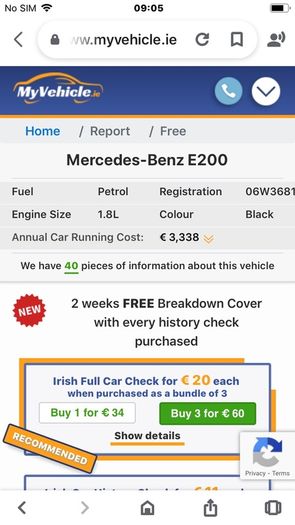 Mercedes e200 parts only