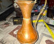 Beautiful Ewer Jug Made from Copper with a Brass Handle Postage Available
