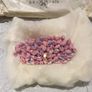 Vintage Opaque Rose Aurora Boreale Beads:9x6mm Image 8