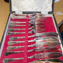 Vintage cutlery George Butler 12 piece set