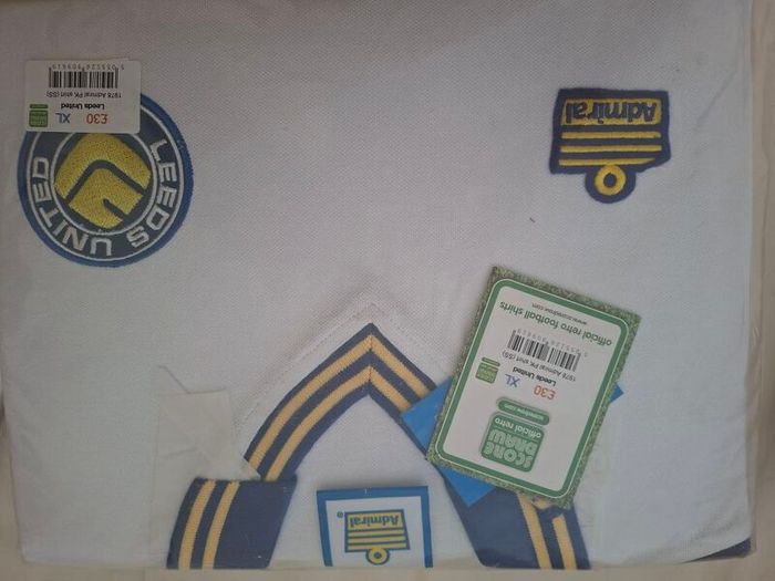 leeds United RETRO 1978 home XL