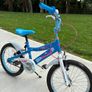 Miami Beach 18 inch blue, white and pink girls bike Image 2