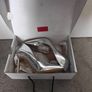 Brand New Silver Aldo Heels size 5 Image 6