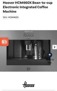Built in Coffee machine