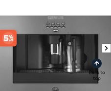 Built in Coffee machine