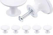 NEW SALE | 24PCS Vintage Cabinet Knobs, Chic Drawer Knobs, Antique Style Kitchen Cupboard Handles, 30mm Round Furniture Door Knobs