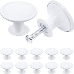 NEW SALE | 24PCS Vintage Cabinet Knobs, Chic Drawer Knobs, Antique Style Kitchen Cupboard Handles, 30mm Round Furniture Door Knobs
