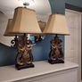 Two Large Lamps Image 4