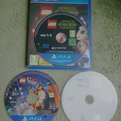 PS4 The Lego Movie Videogame and LEGO Star Wars