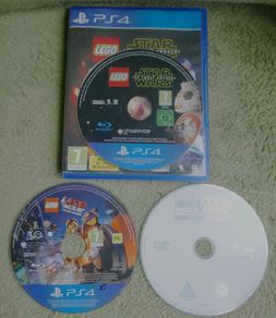 PS4 The Lego Movie Videogame and LEGO Star Wars