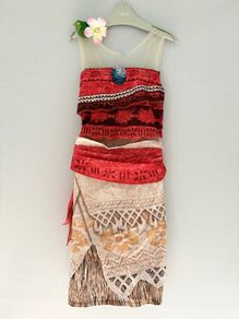 Girls Disney Moana fancy dress costume