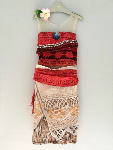 Girls Disney Moana fancy dress costume