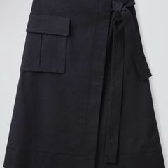 COS A line wrap skirt