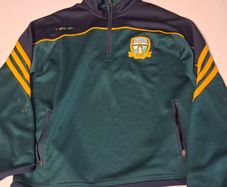 Meath GAA O'Neills Gaelic Football Half Zip Jersey (Youths 9-10 Years) FREE POST