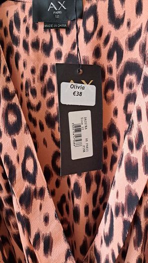 Leopard print dress