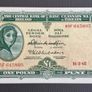 1962 Lady Lavery One Pound Notes Image 8