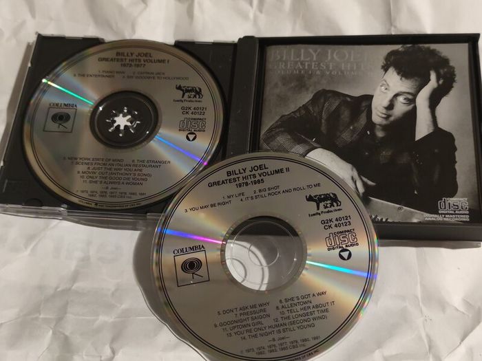 New Billy Joel Greatest Hits double Cd