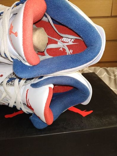 Jordan 3 true blue, UK12, EU 47,5