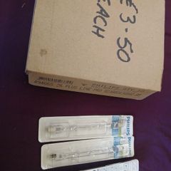 3 New PHILIPS 240 W Halogene Bulbs