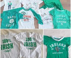 st Patrick's tops 1-2 yo bnwt