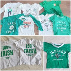 st Patrick's tops 1-2 yo bnwt