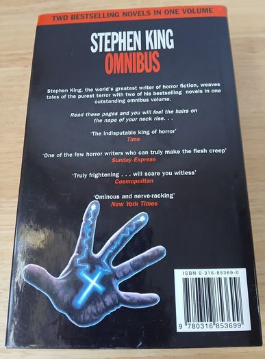 Stephen King Omnibus The Dead Zone Cujo Hardback First Edition 1999 Little Brown