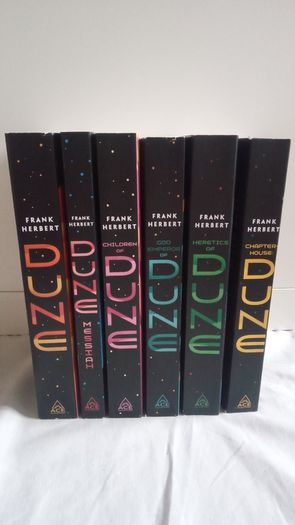 Dune Series Boxset by FRANK HERBERT Books 1-6 (Paperback) (Collection Only)