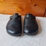 Birkingstock Boston supergrip Size 40 black leather in excellent condition Image 2