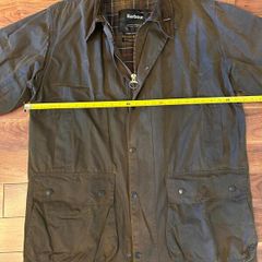 Barbour Classic Northumbria Wax Jacket Brown Outdoor Country Size 46