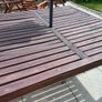 Ikea garden table, chairs and cushions Image 3