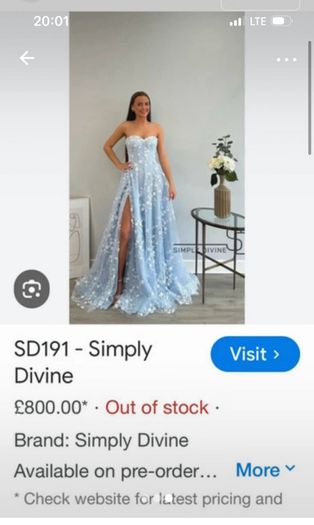 Debs/evening gown