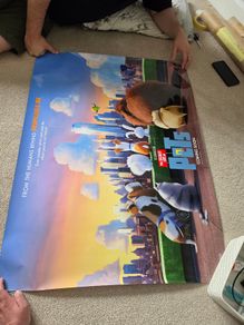 The Secret Life of Pets movie poster - double sided