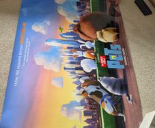 The Secret Life of Pets movie poster - double sided