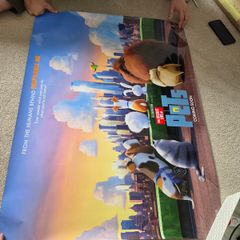 The Secret Life of Pets movie poster - double sided