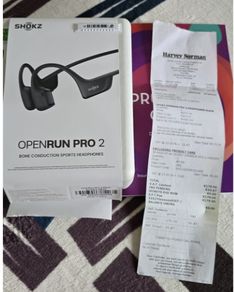 New Warranty Shokz OpenRun Pro 2 Bone Conduction Sports Headphones - New