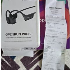 New Warranty Shokz OpenRun Pro 2 Bone Conduction Sports Headphones - New