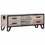 TV Cabinet 120x30x40 cm Solid Acacia Wood Image 9