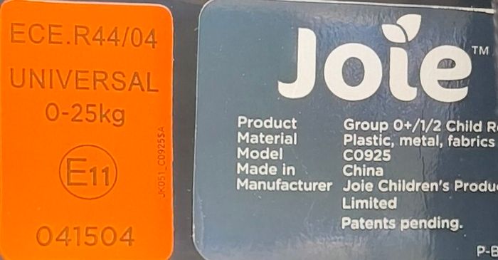 Joie Stages Child Car Seat (Excellent Condition) | Group 0+/1/2 | Dublin 18