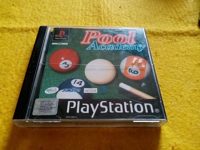 Pool Academy PlayStation1 Ps1 PlayStation 2 ps2 games Original